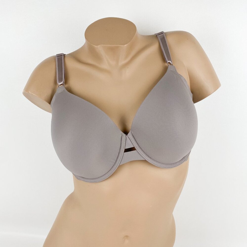 Women's Warner's Underwire Bra size 38D Light Purple Silky Fabric